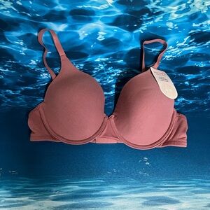 👙Warner's Dusty Rose T-Shirt pink Bra 36C